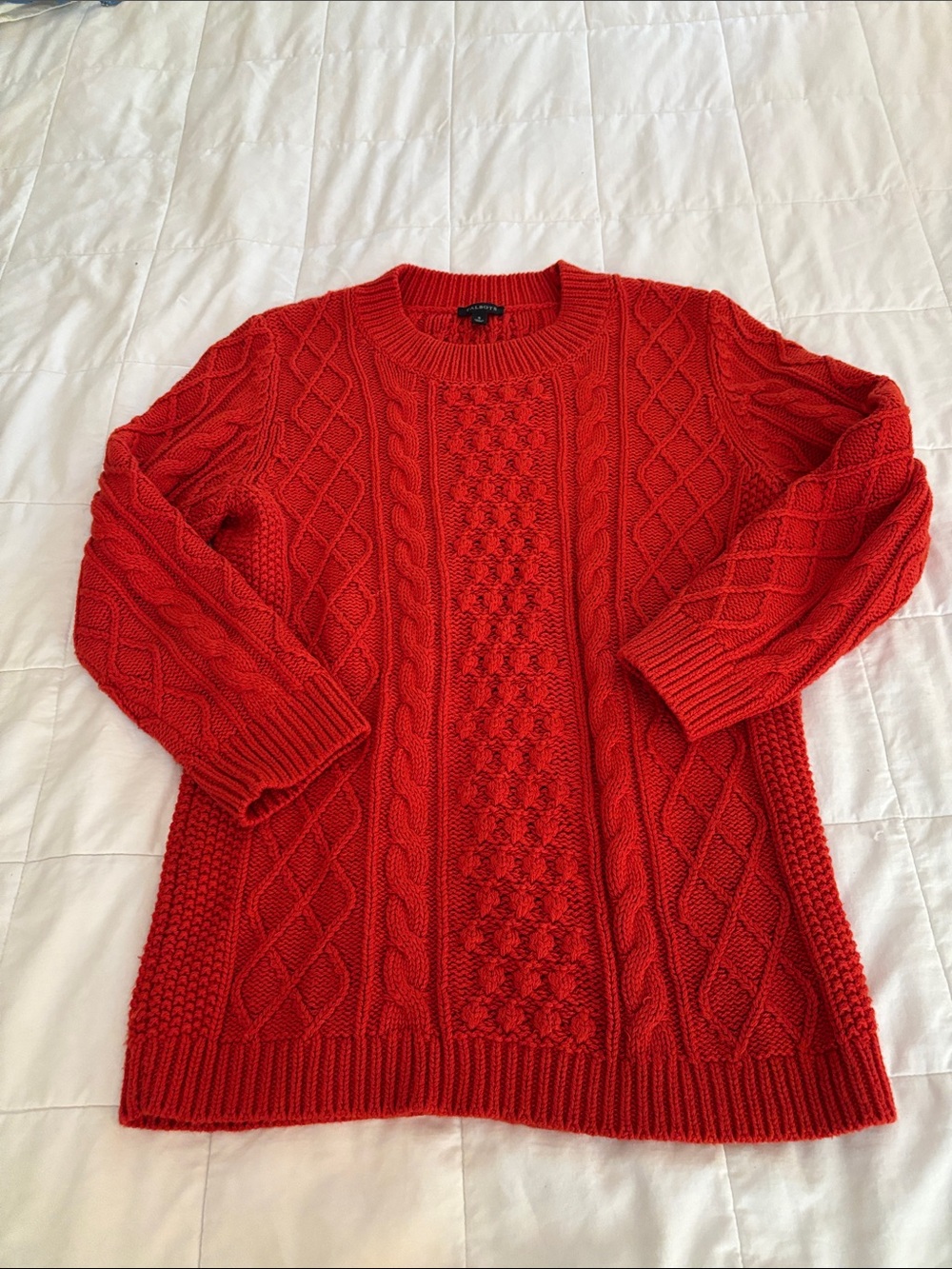 Talbots women crew neck sweater